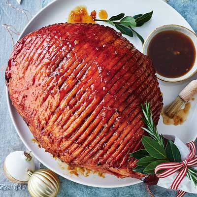 Pineapple and Bundaberg Rum Glazed Ham