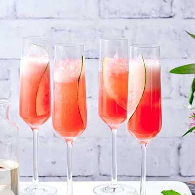 Permanent Vacation Champagne Cocktail