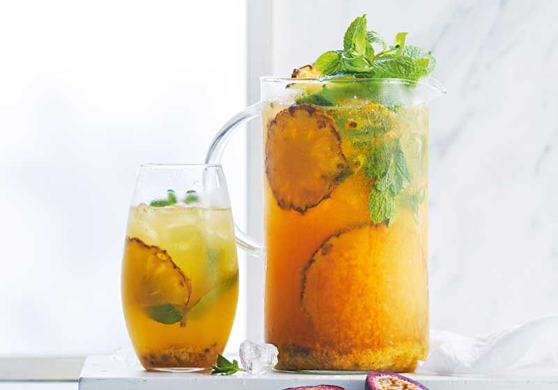 Pineapple, Passionfruit and Coconut Punch