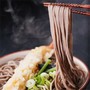 Buckwheat Soba Noodles with Tempura Prawns