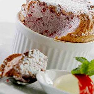 Simple Raspberry Souffle