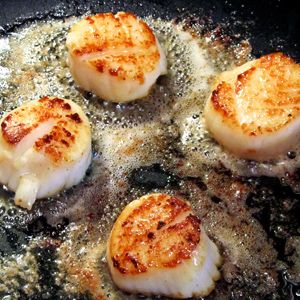 Truffle and Vanilla Infused Scallops - Chef Recipe by Shawn Sheather