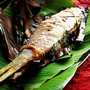 Herb Infused Fish in Banana Leaf