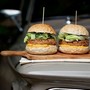 Millet Burgers with Miso and Pumpkin Sauce