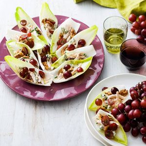 Grape and Chicken Salad Bites