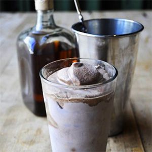 Bourbon Chocolate Milkshake
