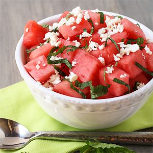 Watermelon and Feta Salad 