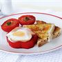 Egg and Bacon Capsicum Cups