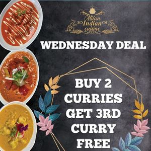 Every Wednesday Curry Deal