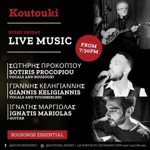 Live Music @ Koutouki