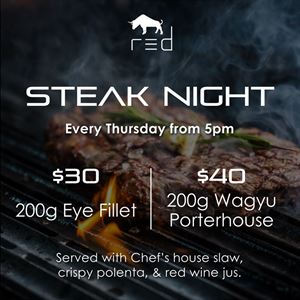 $30 Steak Night 
