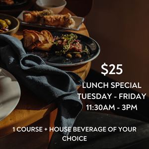 $25 Lunch Special