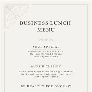 Christmas business lunch function/ event!