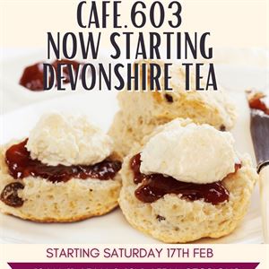 Devonshire Tea - Saturdays only - Bookings Essential!