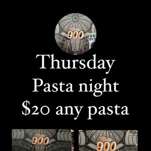 Thursday Pasta Night