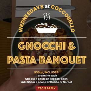 Gnocchi & Pasta Banquet