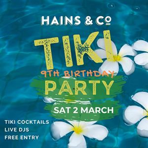Tiki Birthday Party