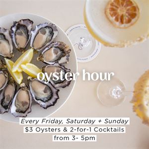 Oyster Hour at Maman!