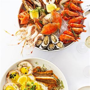 Fresh seafood at Harbourfront Restaurant!