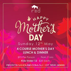 Mother's Day at Red Steakhouse