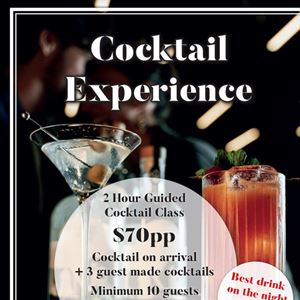 Cocktail Experience at Malt Dining