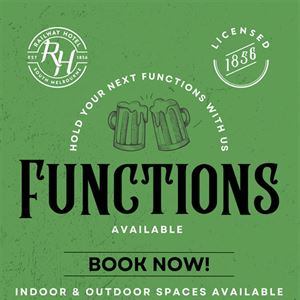 Functions at Railway Hotel