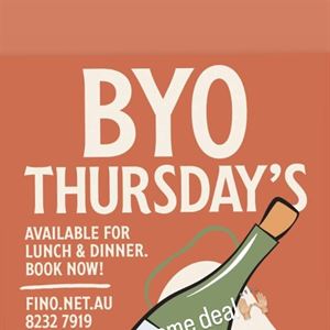 Introducing BYO Thursday's