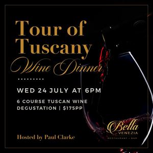 Tour of Tuscany Wine Dinner