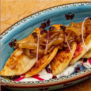 Have you tried our Famous Pierogi?