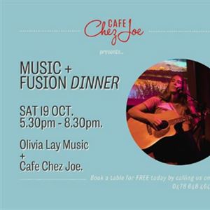 Cafe Chez Joe presents the incredible Olivia Lay  