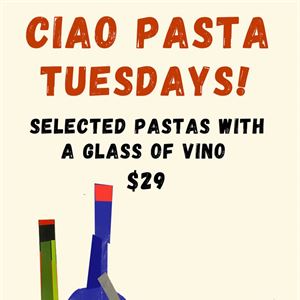 Ciao Pasta Tuesdays!