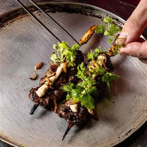 Have you ever had Wagyu served on Skewers? 