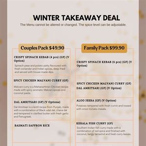Winter Takeaway deal!