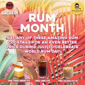 Rum Month at Hecho en Mexico!