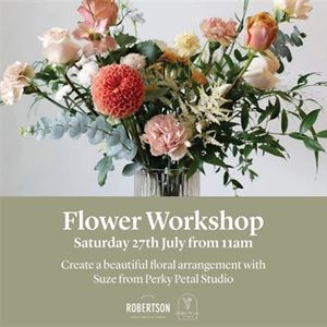 Flower Workshop with Perky Petal Studio