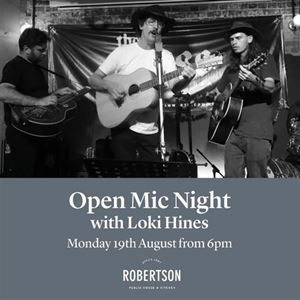 Open Mic with Loki Hines / August