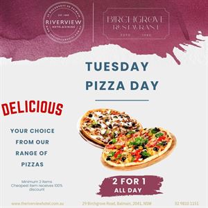 Tuesday Pizza Day