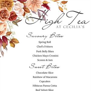 Cecilia's High Tea