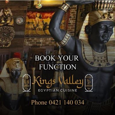 Kings Valley Egyptian Cuisine Newcastle