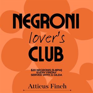 Negroni Lovers Club 