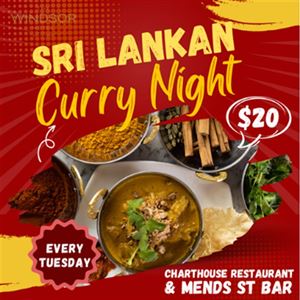 Sri Lankan Curry Night! 