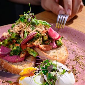 Avocado on Toast just got a whole lot better here at Cedar Bakery!