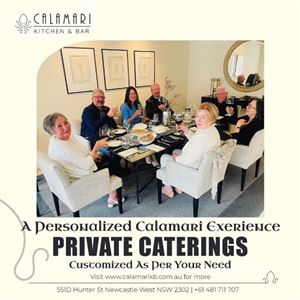 Make Your Event Unforgettable with Calamari's Private Catering! 