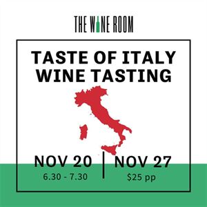 Taste of Italy Wine Tasting