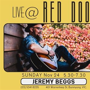 Live Music @ Red Door | Featuring Jeremy Beggs