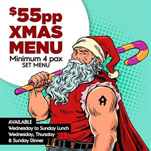 $55 Christmas Menu