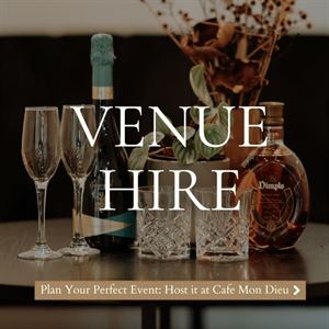 Plan Your Perfect Event at Cafe Mon Dieu! 