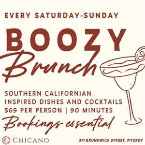 Boozy Brunch at Chicano, YES PLEASE!