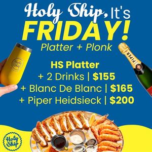 Holy Ship, it's Friday!