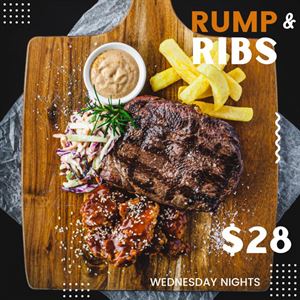 Rump & Ribs Night 